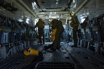 U.S. Marines with 2nd MAW and 2nd MLG conduct HST operations during UNITAS 2025
