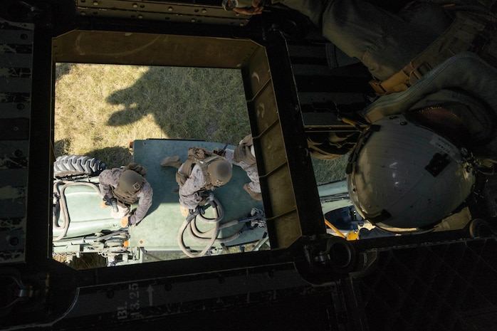 U.S. Marines with 2nd MAW and 2nd MLG conduct HST operations during UNITAS 2025