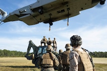 U.S. Marines with 2nd MAW and 2nd MLG conduct HST operations during UNITAS 2025