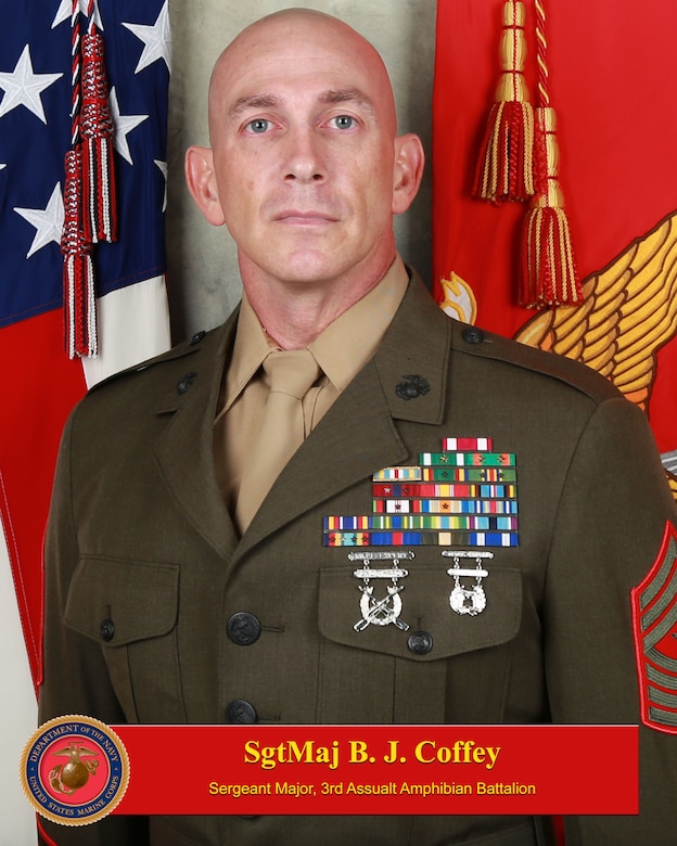 Official Bio Photo of SgtMaj B. J. Coffey