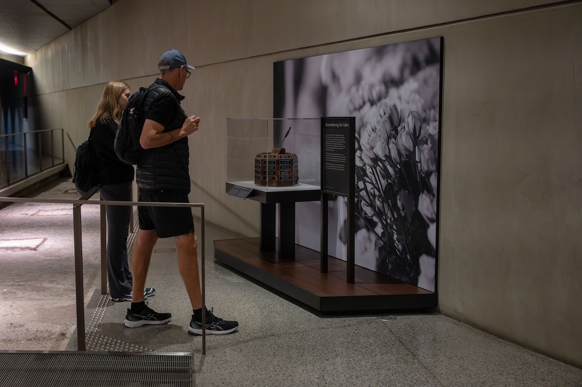 In partnership with the 9/11 Memorial & Museum, Air Force Special Operations Command held the ceremony to dedicate an installation in honor of AFSOC members who died in combat during the war on terrorism.