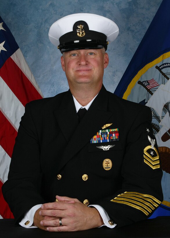 Photo of CMDCM (NAC/AW) Chris Carman 
Command Master Chief Fleet Readiness Center Southeast