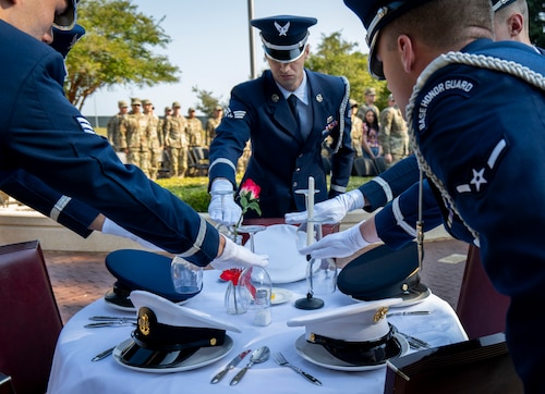 POW/MIA ceremony