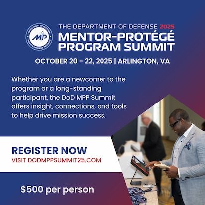 Join small businesses, prime contractors, DoD acquisition professionals, and federal stakeholders to strengthen the defense industrial base through collaboration and knowledge sharing.