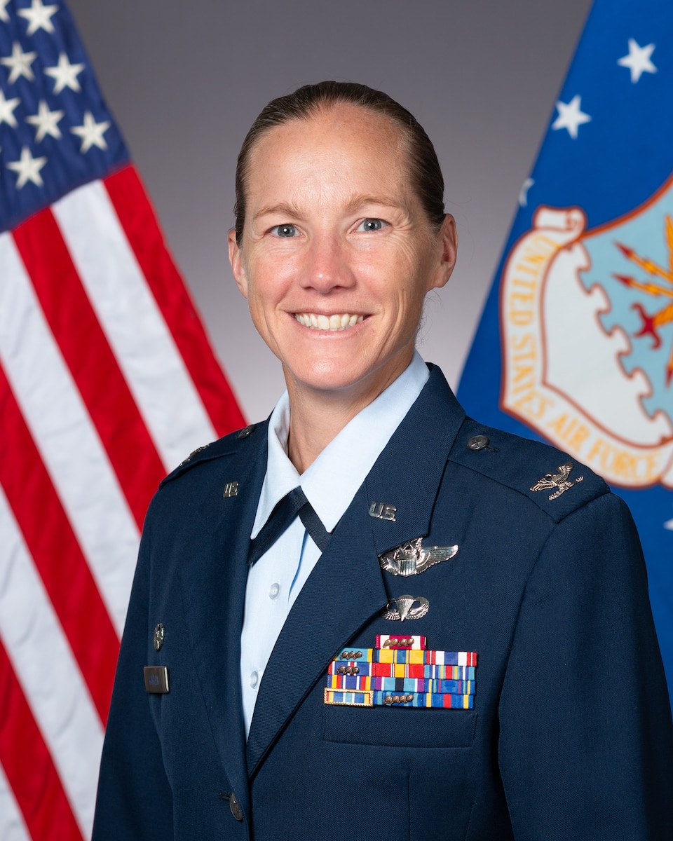 Col. Maryann Karlen is the 46th Commandant of the United States Air Force Test Pilot School, Edwards Air Force Base, California.