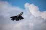 A U.S. Navy F-35C Lightning II jet with Strike Fighter Squadron (VFA) 147, Carrier Air Wing 5, conducts field carrier landing practice at Marine Corps Air Station Iwakuni, Japan, Sept. 18, 2025.