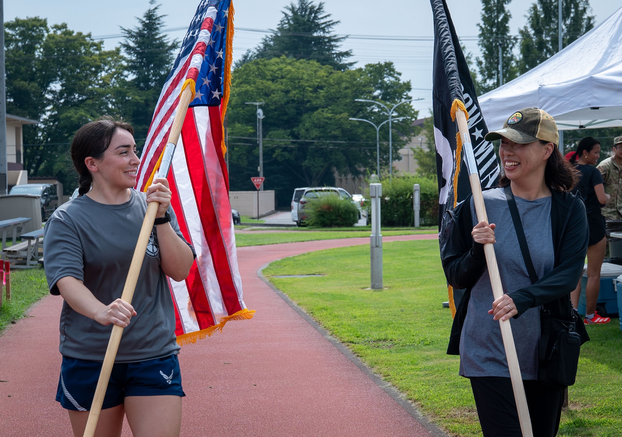 Yokota honors service members taken as prisoners of war and those missing in action with a 24-hour remembrance run.