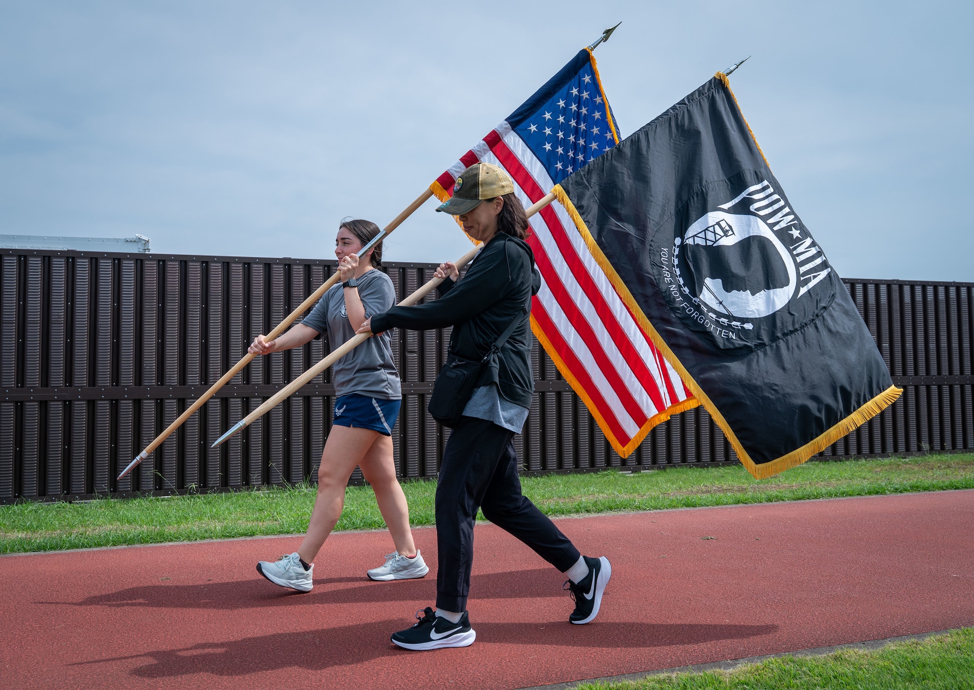 Yokota honors service members taken as prisoners of war and those missing in action with a 24-hour remembrance run.