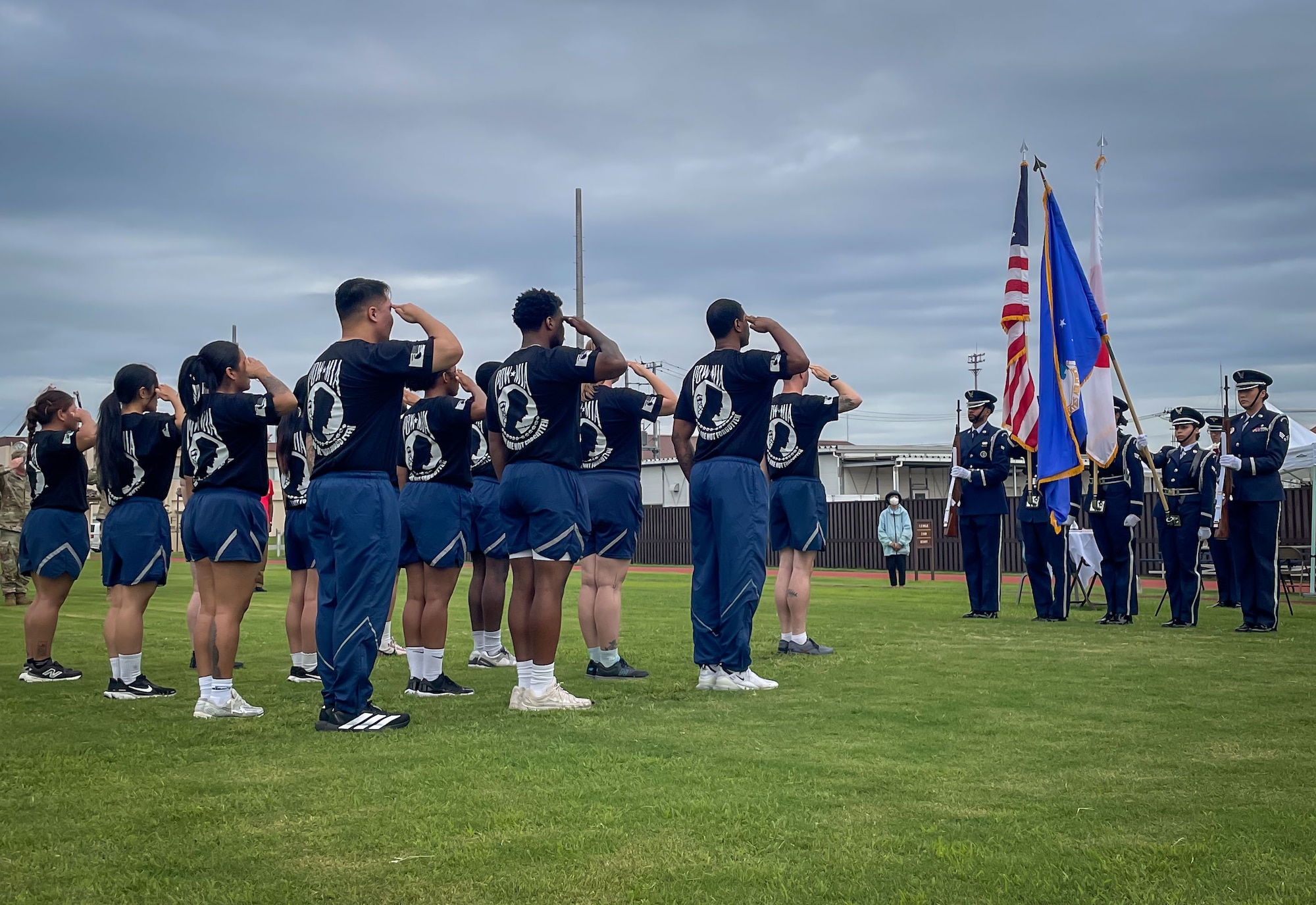 Yokota honors service members taken as prisoners of war and those missing in action with a 24-hour remembrance run.