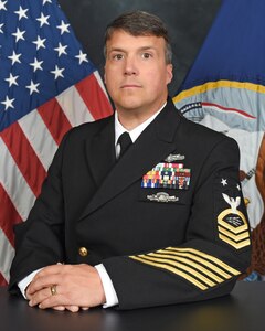 Information Systems Technician Master Chief (EXW/IW/SW/AW) Thomas M. Brandt, Senior Enlisted Leader, NNWC Detachment Blue Team Norfolk