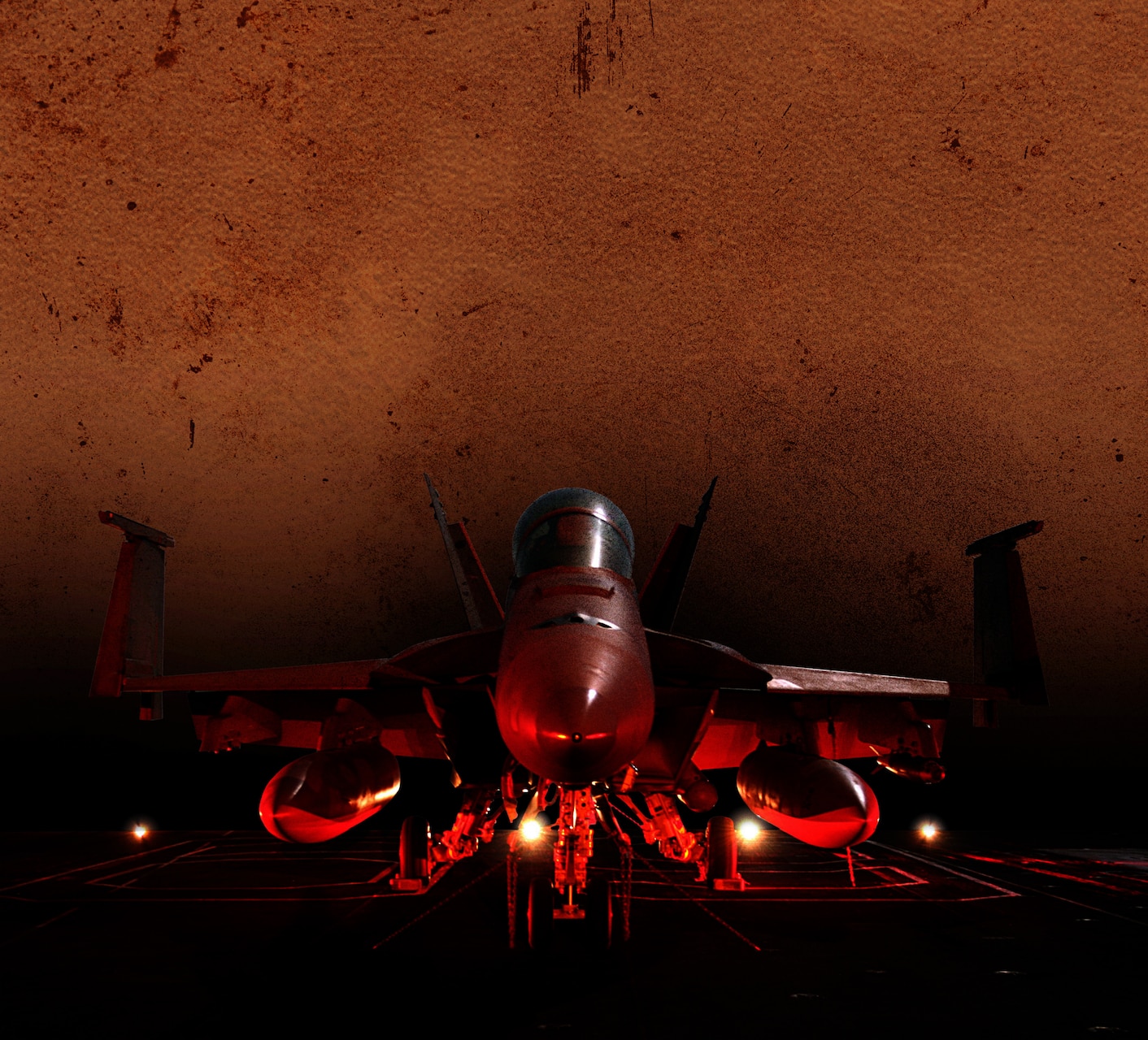 An F/A-18F Super Hornet Strike Fighter Squadron 103 is parked on the flight deck of the aircraft carrier USS Dwight D. Eisenhower (CVN 69) as the ship operates in the Arabian Sea on Dec. 5, 2006.  The Eisenhower is in the Arabian Sea in support of maritime security operations.