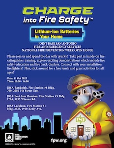 Fire Prevention Week: ‘Charge into Fire Safety™: Lithium-Ion Batteries in Your Home’