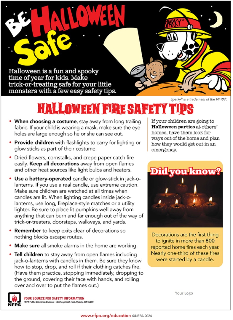 Halloween safety