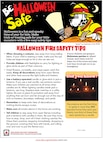 Halloween safety