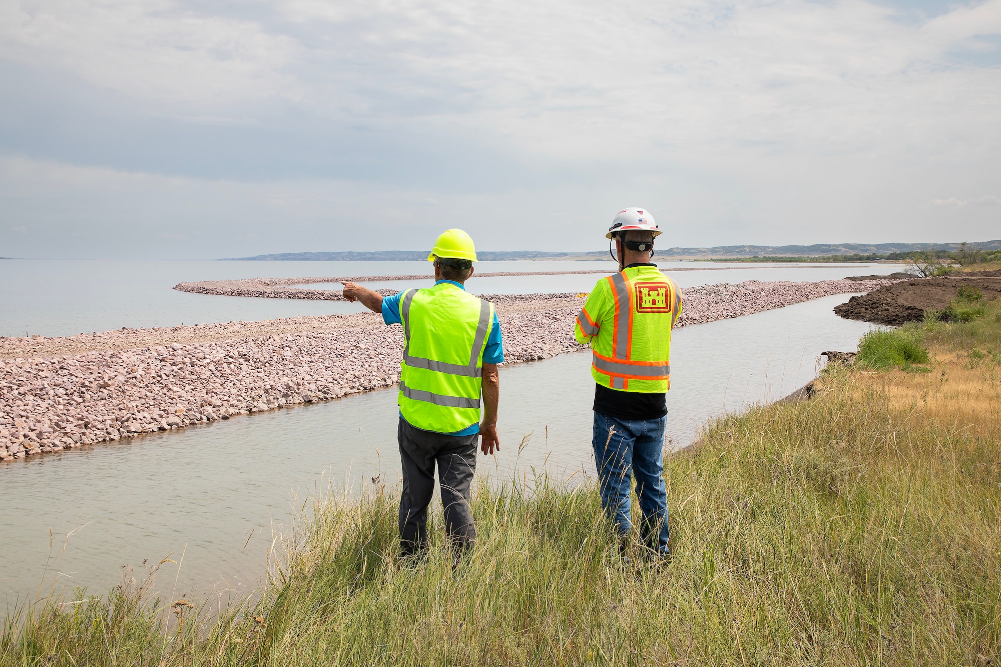 A photo of construction.