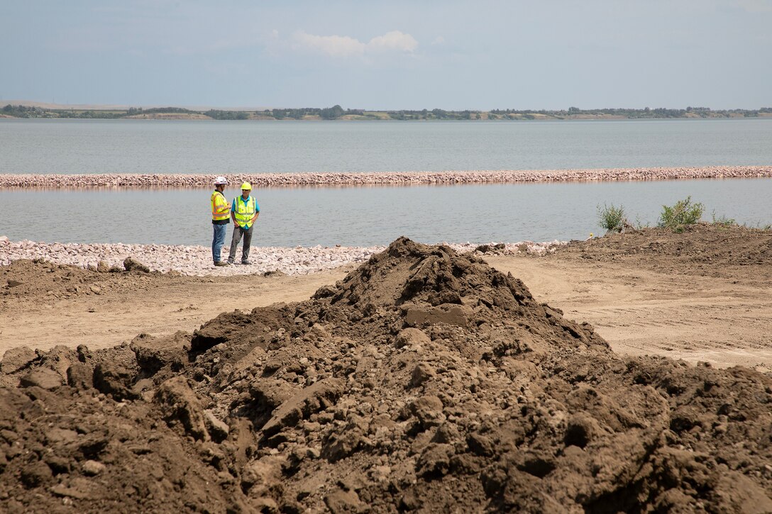 A photo of construction.