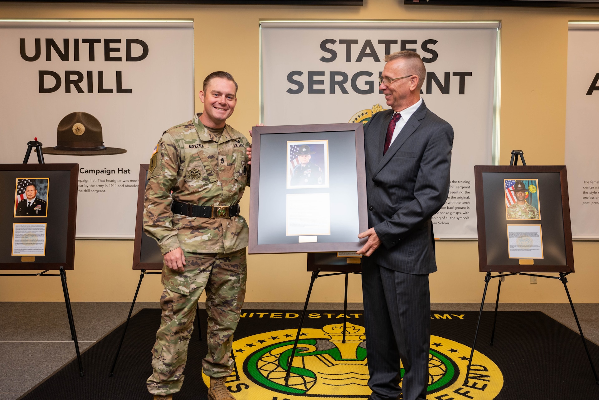 Nine new faces enshrined at U.S. Army Drill Sergeant Academy