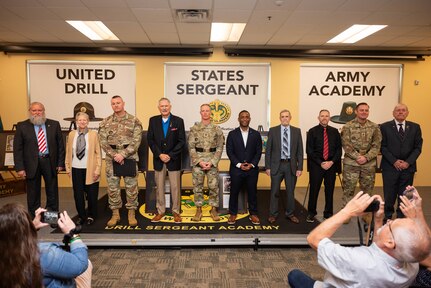 Nine new faces enshrined at U.S. Army Drill Sergeant Academy