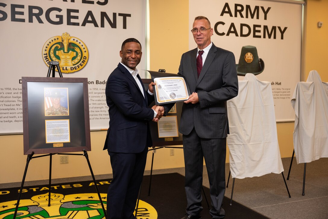 Nine new faces enshrined at U.S. Army Drill Sergeant Academy