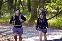 More than 700 people participate in the 14th annual March for the Fallen at Fort Indiantown Gap, Pennsylvania, Sept. 20, 2025. March for the Fallen is a community event held each year at Fort Indiantown Gap to honor the memory of those who have fallen in defense of our nation. It is open to the public and registrants choose to participate in one of various challenges, including a 28-mile ruck march, a 14-mile ruck march, a 5K run/walk or 28-mile hand cycle.