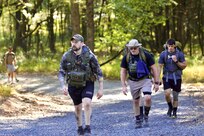 More than 700 people participate in the 14th annual March for the Fallen at Fort Indiantown Gap, Pennsylvania, Sept. 20, 2025. March for the Fallen is a community event held each year at Fort Indiantown Gap to honor the memory of those who have fallen in defense of our nation. It is open to the public and registrants choose to participate in one of various challenges, including a 28-mile ruck march, a 14-mile ruck march, a 5K run/walk or 28-mile hand cycle.
