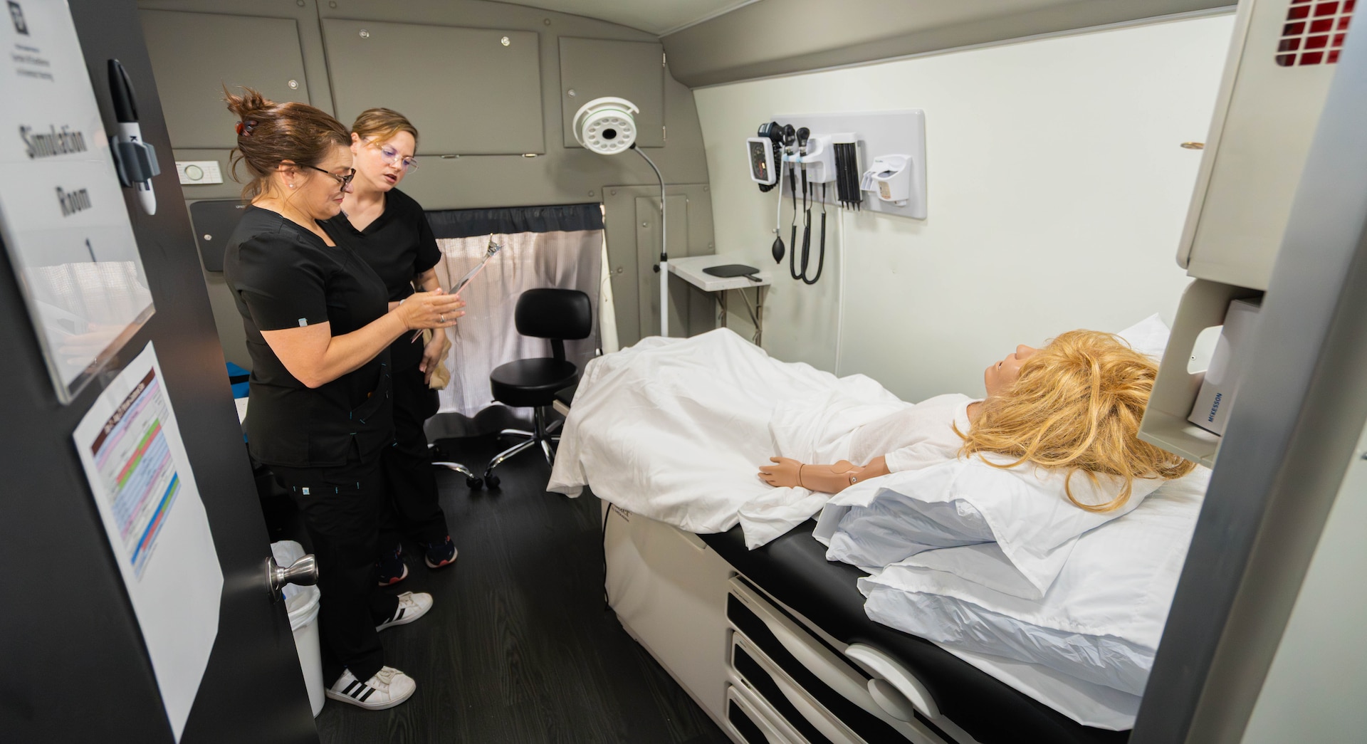 Texas A&M Health brings mobile forensic simulation unit to BAMC