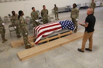VaARNG Funeral Honors team provides training to active-duty Soldiers
