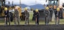 Col. Jeffrey Palazzini, district commander, joined Lt. Gen. Case Cunningham, commander of Alaska NORAD Region, Alaskan Command and Eleventh Air Force, and other distinguished guests to celebrate the groundbreaking for the Joint Integrated Test and Training Center at Joint Base Elmendorf-Richardson on Sep. 22.
The center will be the first of its kind, enabling important joint and multinational force training. The $332 million project will construct a state-of-the-art, 150,000-square-foot, two-story building designed to withstand cold weather conditions. Areas include 11 simulator rooms, briefing rooms, mission operation centers, central server room, storage and more. The JITTC-E is designed to aid face-to-face mission planning, briefing, execution, supervision and debriefing at the highest tactical and operational levels of the Air Force.