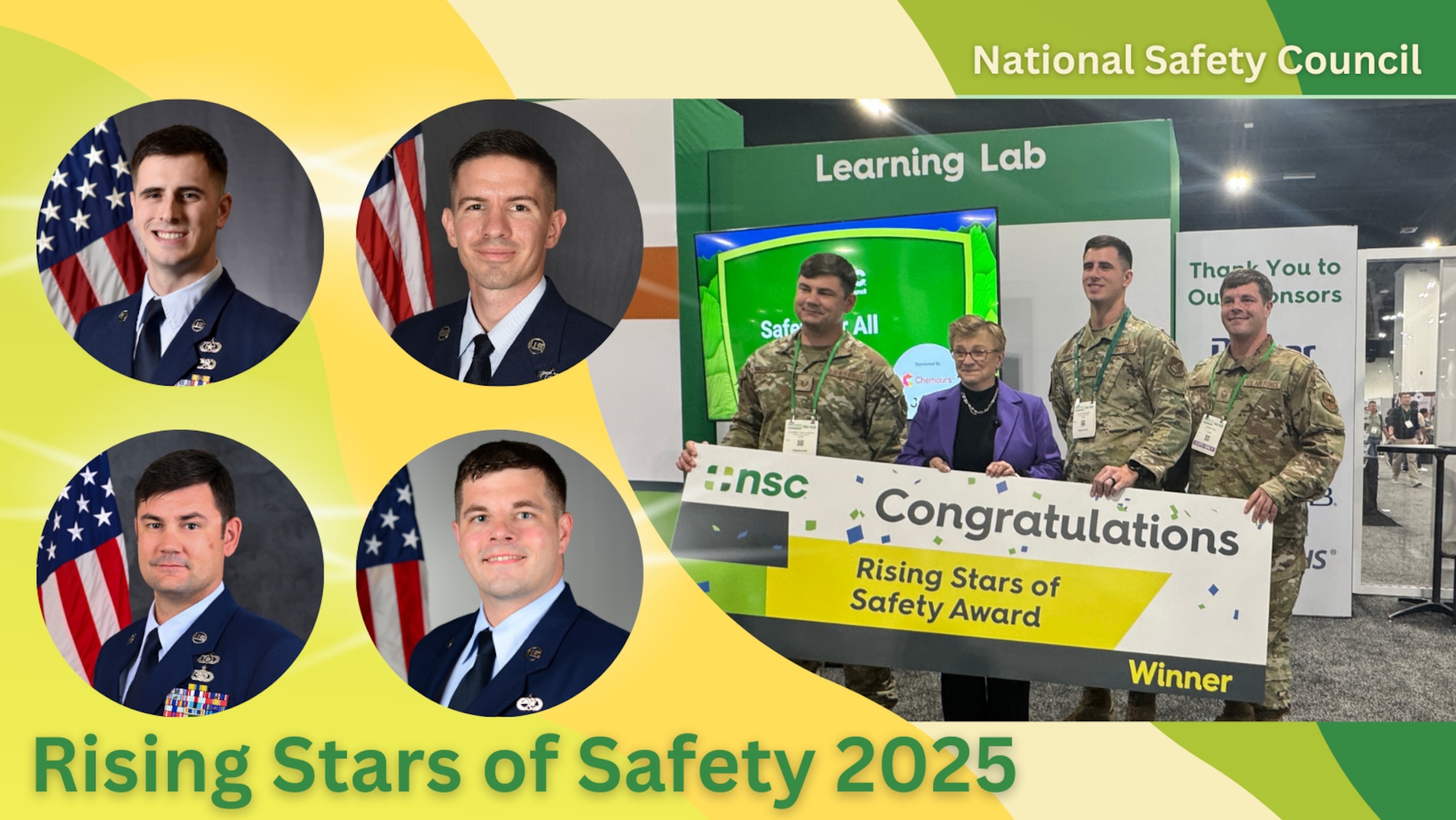 Congrats Rising Stars of Safety winners