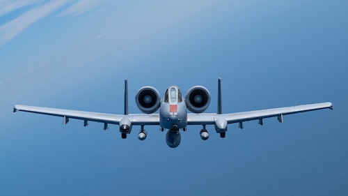 A-10 in air