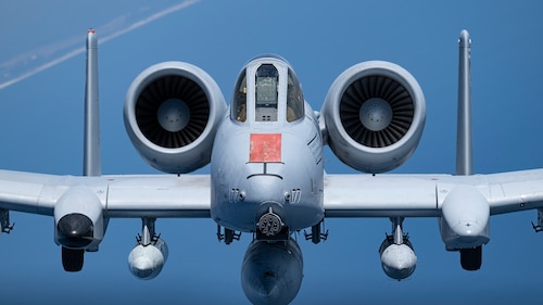 A-10 in air