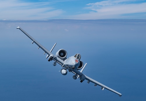 A-10 in air
