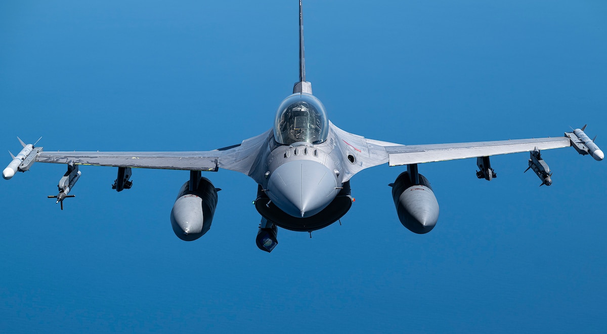 Falcon in air