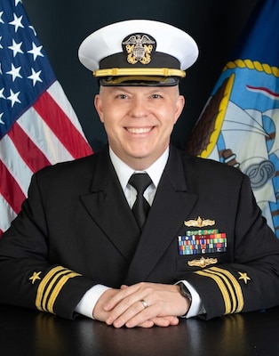 LCDR Andrew Martin, Executive Officer, Surface Combat Systems Center, Wallops Island, Virginia