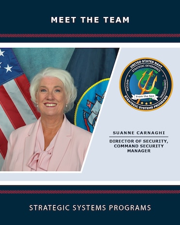 Suanne Carnaghi, Director of Security and Command Security Manager, Strategic Systems Programs.