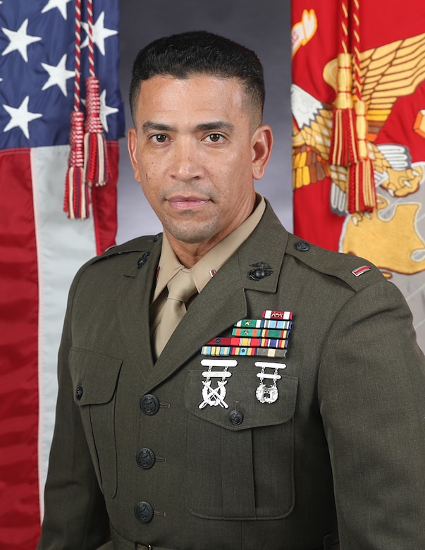 marine in uniform
