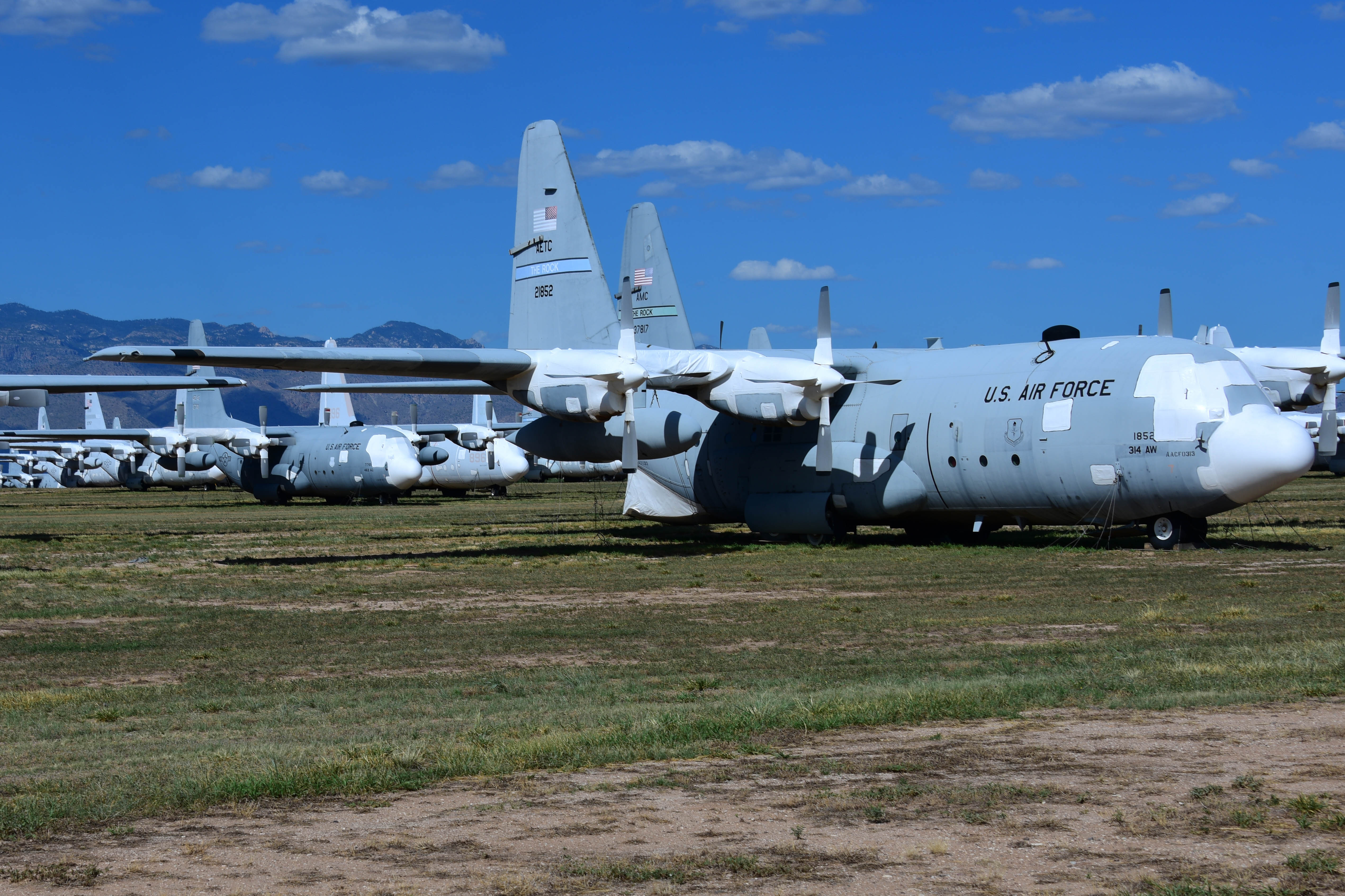 a decomissioned plane