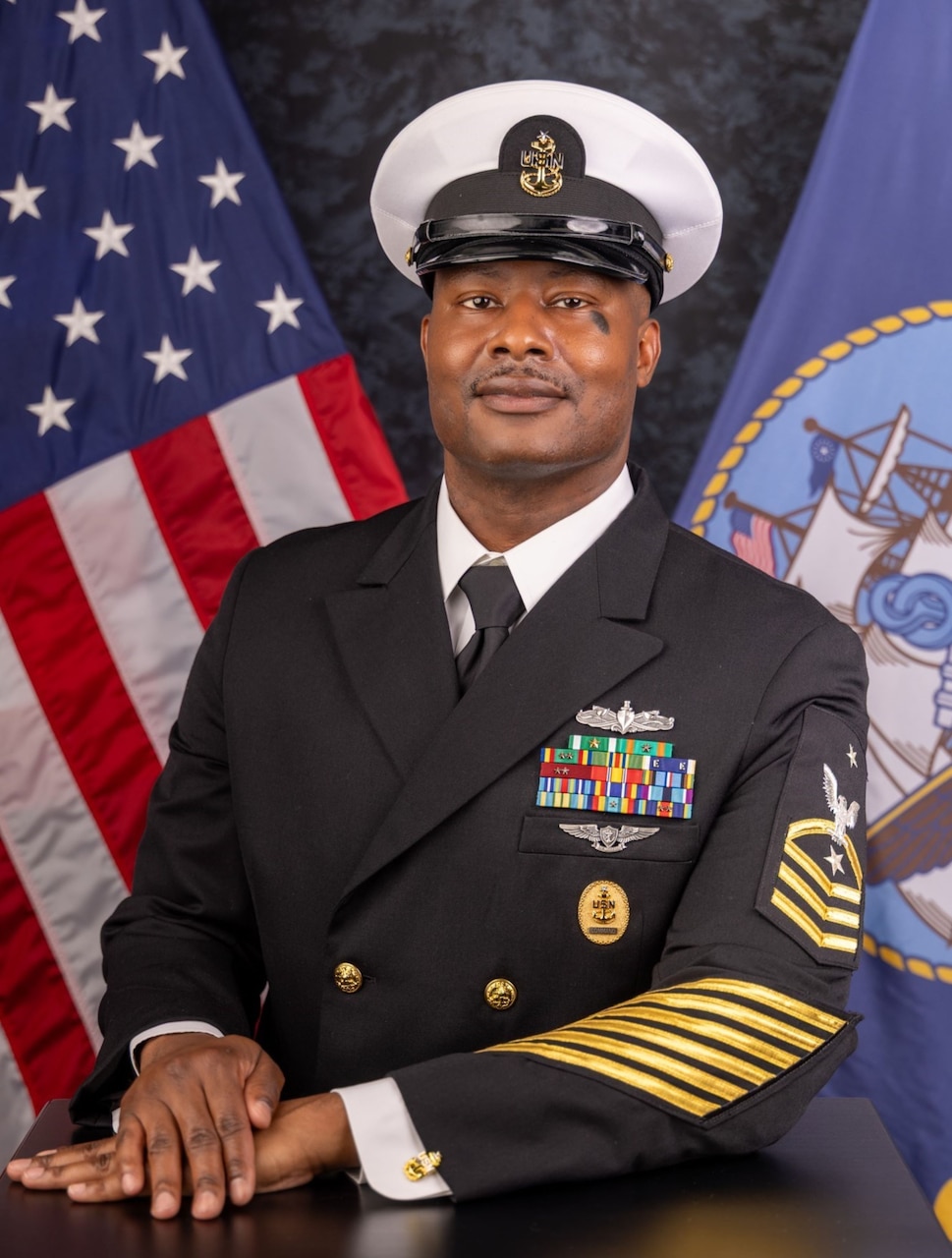 Command Senior Chief Ray Clark