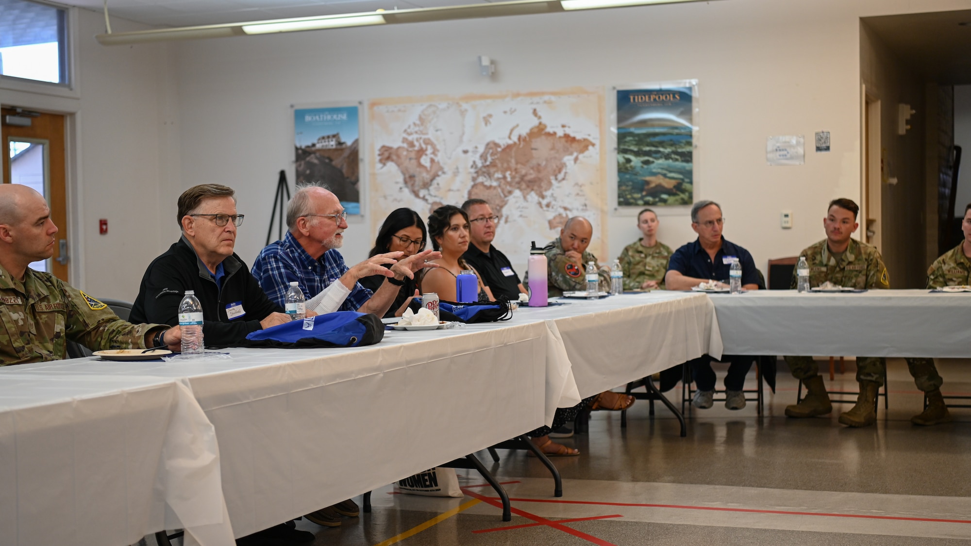 Members of the local clergy of various religions visited the Vandenberg Space Force Base Chapel to foster deeper connections with members of the installation as a way to show their ongoing support for Guardians, Airmen, and government civilians. The received mission briefings, attended a luncheon and discussion panel, toured base facilities  including the Western Range Operations Control Center, base chapel, and more.