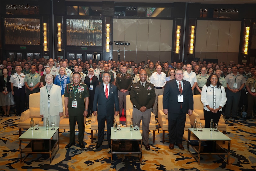 Senior army leaders from across the Indo-Pacific gather for the opening ceremony of the 14th Indo-Pacific Armies Chiefs Conference (IPACC), the 49th Indo-Pacific Army Management Seminar (IPAMS), and the 11th Senior Enlisted Leaders Forum (SELF), held in Kuala Lumpur, Malaysia, September 23–25, 2025.