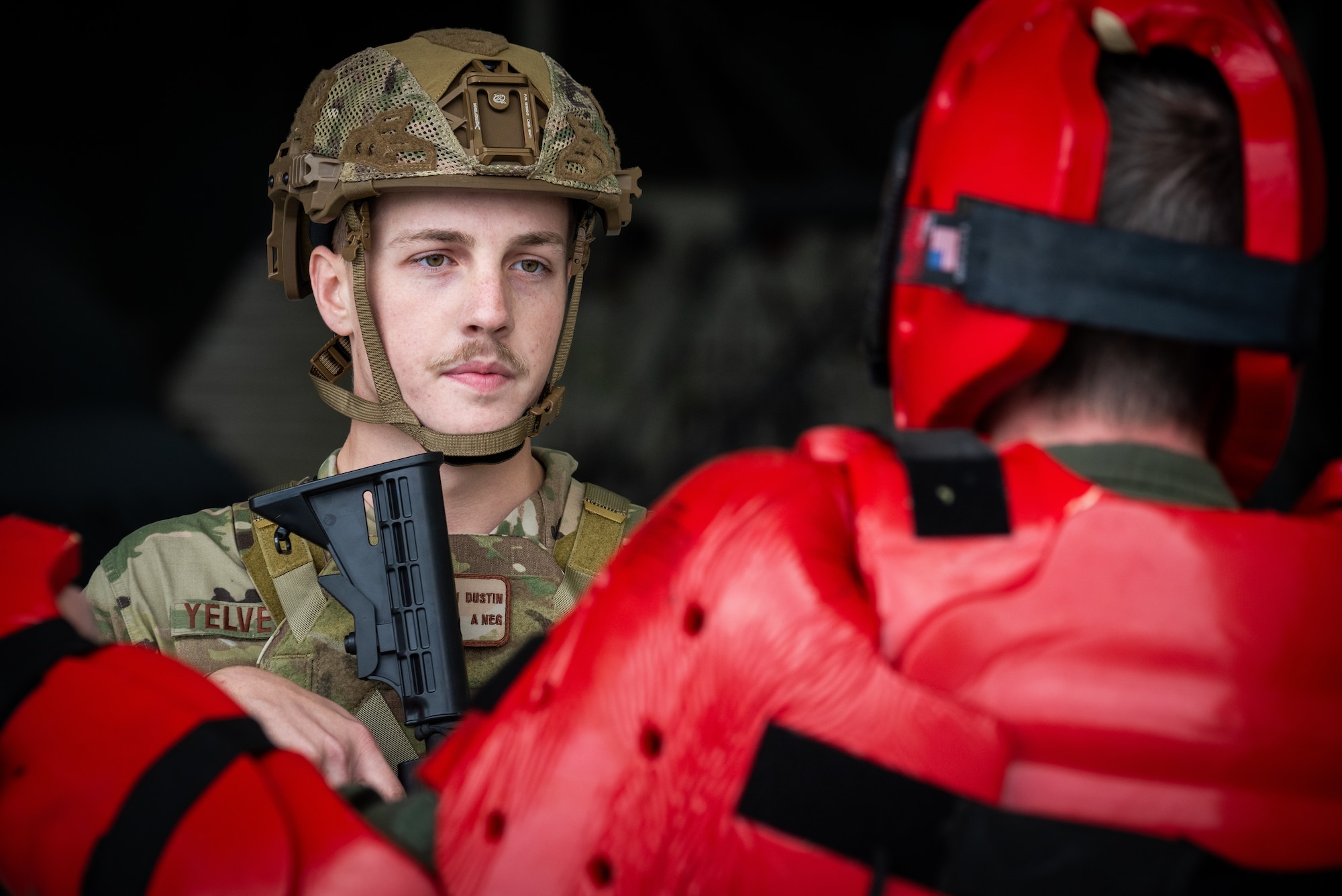 FAST is a unit of defenders dedicated to safeguarding aircraft, air crew, cargo and distinguished visitors during operations on austere airfields throughout their area of responsibility to aid in humanitarian missions and Department of War operations.