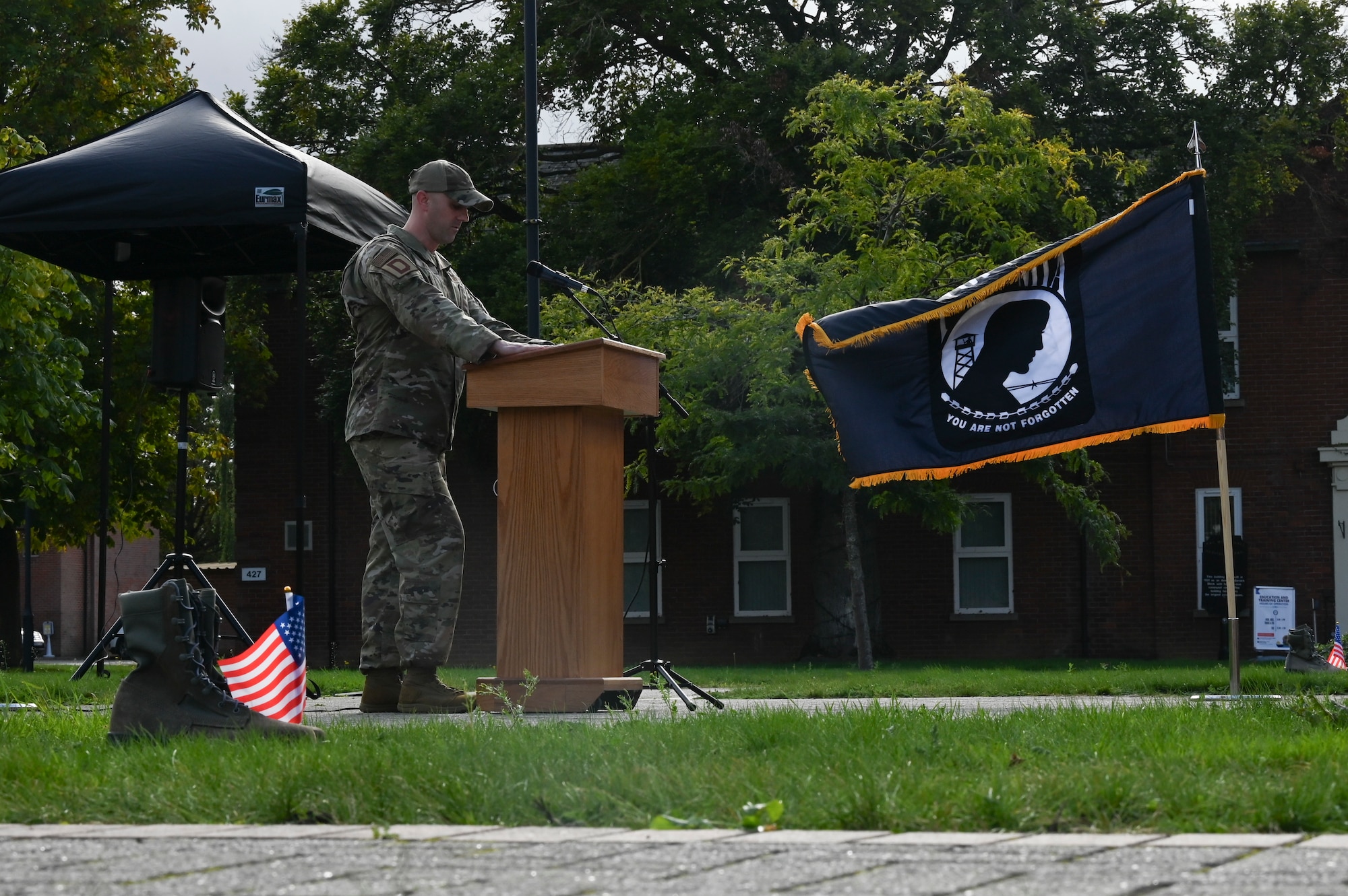 The annual ceremony is a reminder that the sacrifices of our nation's missing service members will never be forgotten.