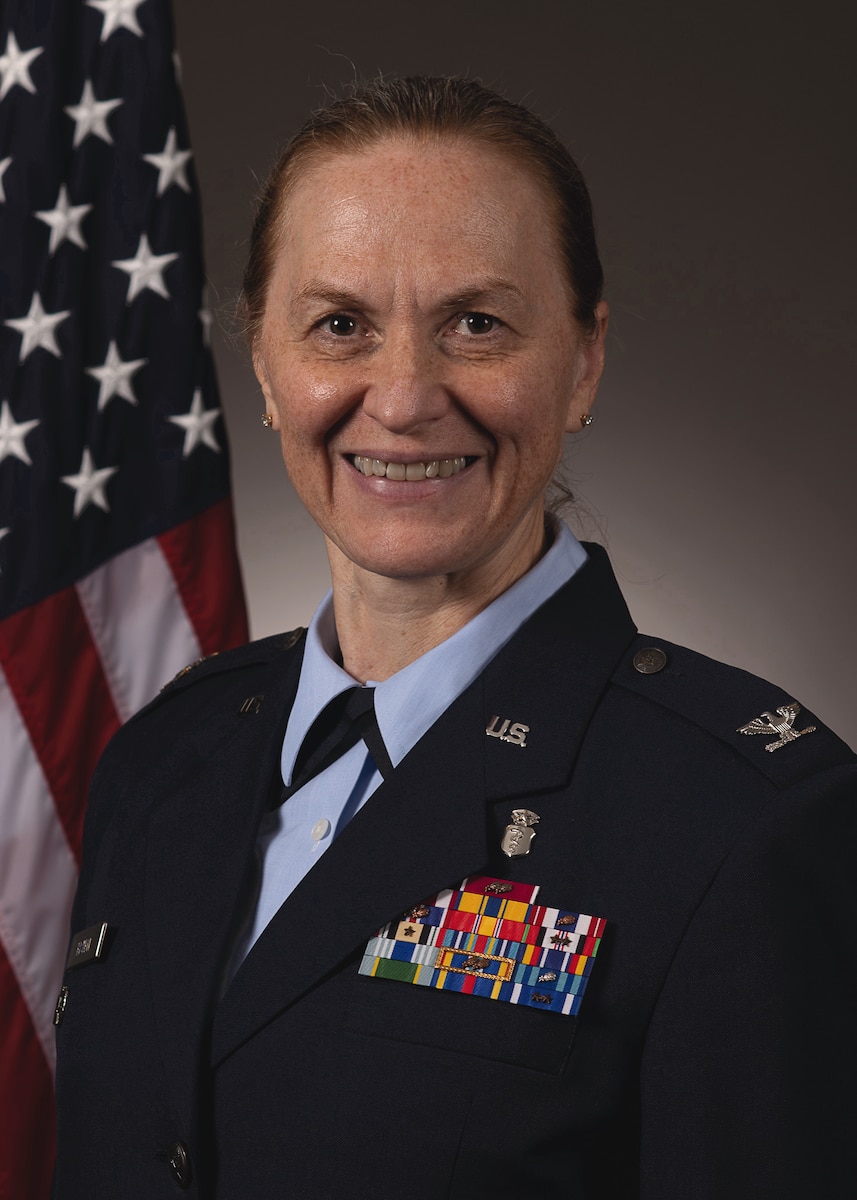 This is the official portrait of Col. (Dr.) Teresa O. Bisnett.