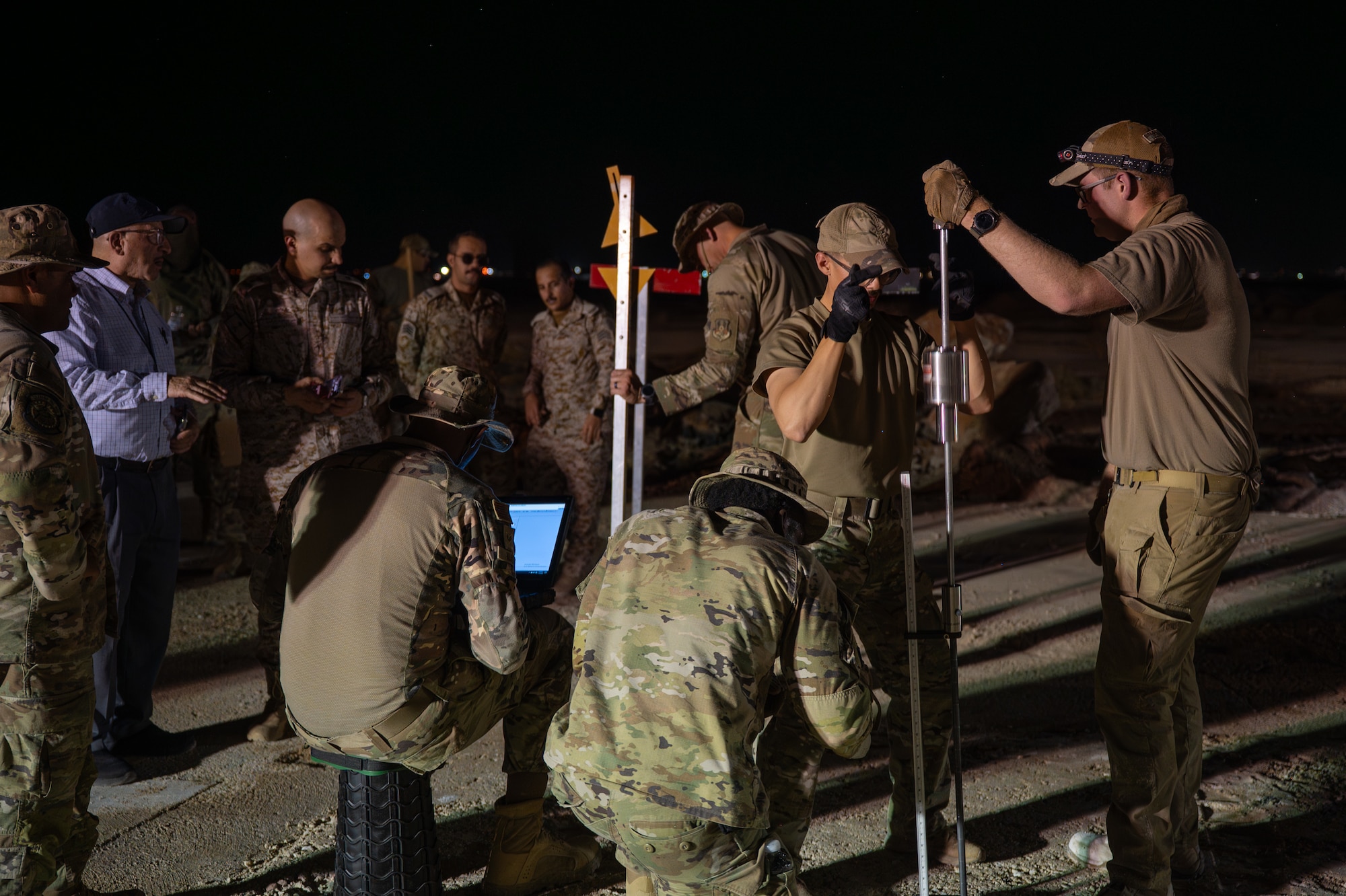 USAF and RSAF participate in an E-ADR exercise