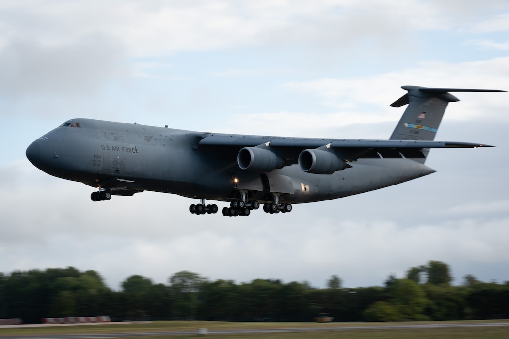 C-5 landing