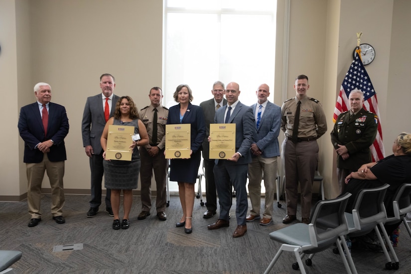 Three Kentucky employers were honored for their outstanding support of Guardsmen in Louisville on Sept. 10, 2025.