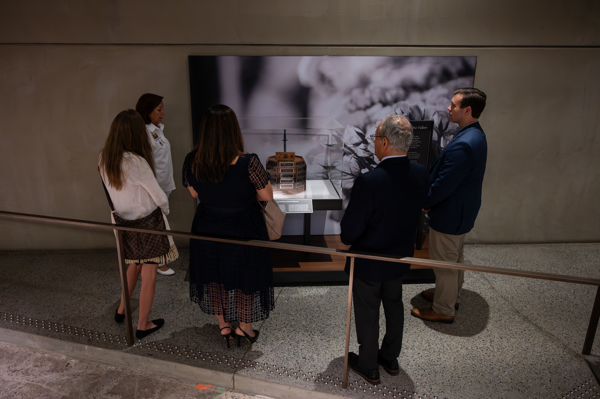 In partnership with the 9/11 Memorial & Museum, AFSOC held a dedication ceremony for the installation, which honors AFSOC members who died in combat during the war on terrorism.