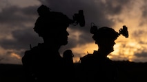U.S. Marines with 12th Littoral Combat Team, 12th Marine Littoral Regiment, 3rd Marine Division, participate in force-on-force training during Resolute Dragon 25 at Hijudai Maneuver Area, Oita, Japan, Sept. 20, 2025.