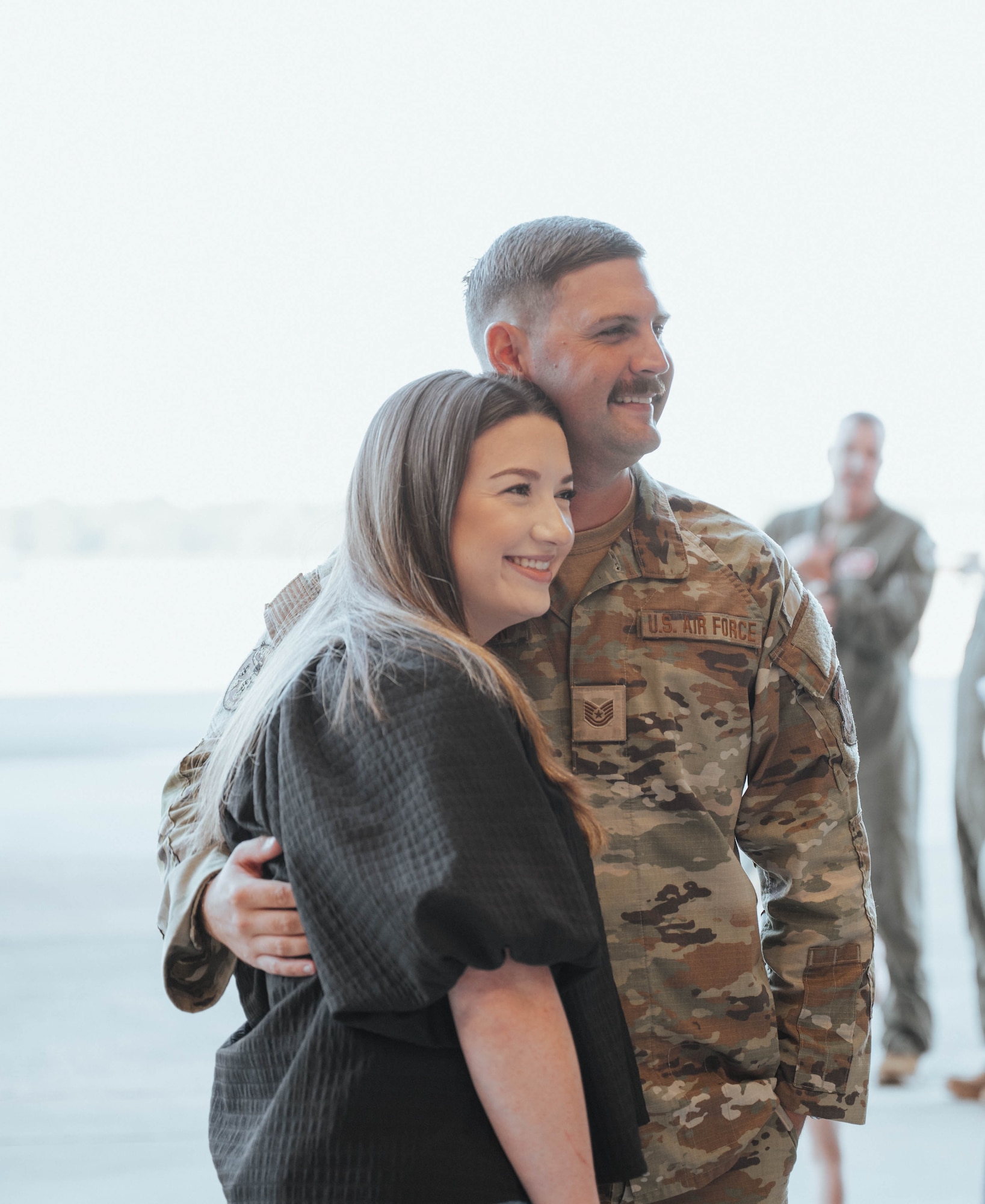 KEY FIELD AIR NATIONAL GUARD BASE, Miss. – Cheers, embraces, and heartfelt reunions filled the hangar as more than 100 deployed Airmen were welcomed home to Key Field on September 28, 2025.