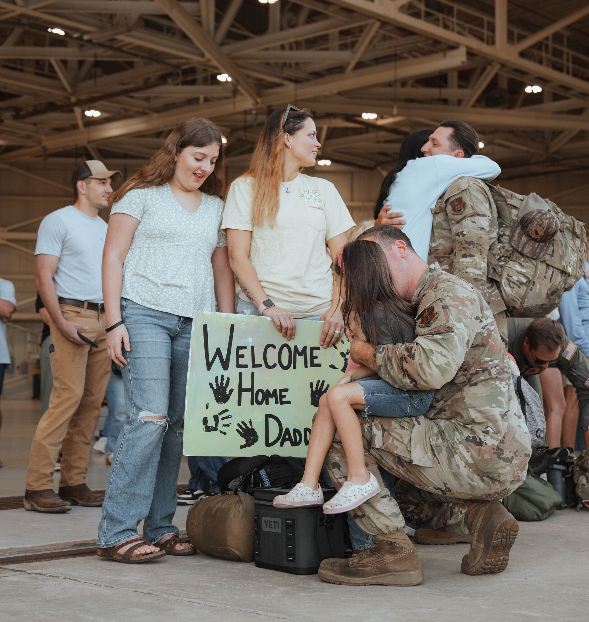 KEY FIELD AIR NATIONAL GUARD BASE, Miss. – Cheers, embraces, and heartfelt reunions filled the hangar as more than 100 deployed Airmen were welcomed home to Key Field on September 28, 2025.
